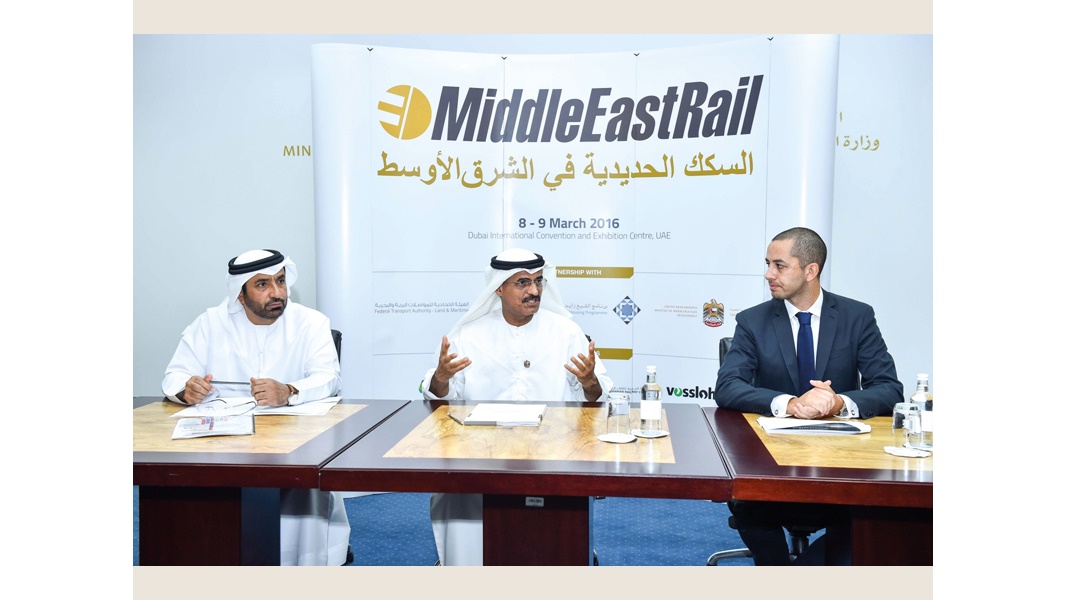 عبدالله بلحيف النعيمي: الإمارات تسعى لربط المنطقة بالسكك الحديدية